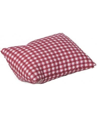 Miniature Dollhouse Sofa - Dolls House Furniture Couch - 1/12 Scale (Red Check) $33.79 Dollhouse Accessories