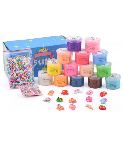 14 Pack Slime Kit Super Mini Butter Slime Scented Funny Slimes Soft and Non-Sticky for Girls and Boys Party Favor Gifts $20.3...