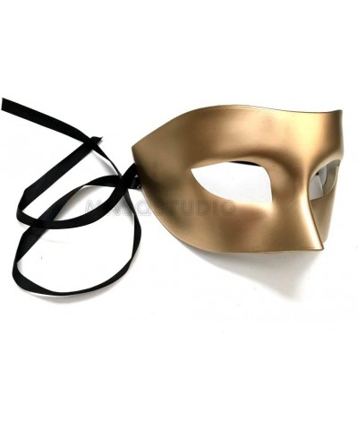 Mens Gold Masquerade Mask Burlesque Dance Birthday Prom Party Halloween Costume Dress Up (Gold) $24.57 Kids' Dress-Up Accesso...