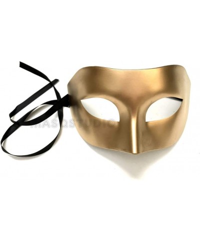 Mens Gold Masquerade Mask Burlesque Dance Birthday Prom Party Halloween Costume Dress Up (Gold) $24.57 Kids' Dress-Up Accesso...