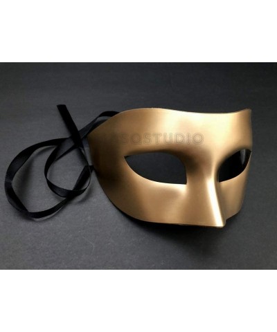 Mens Gold Masquerade Mask Burlesque Dance Birthday Prom Party Halloween Costume Dress Up (Gold) $24.57 Kids' Dress-Up Accesso...