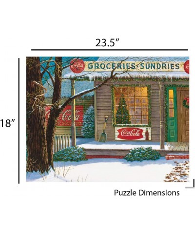 Springbok's 500 Piece Jigsaw Puzzle Christmas Store - Made in USA $28.95 Jigsaw Puzzles