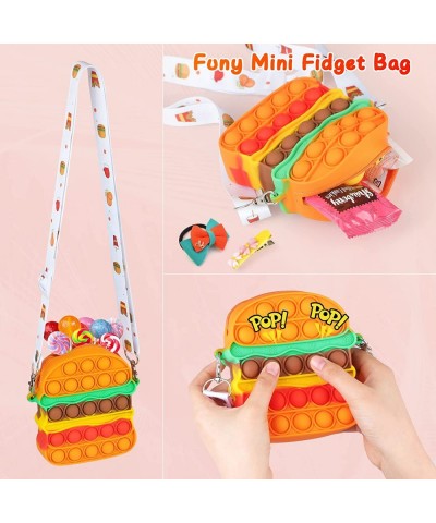 Pop Purse Fidget Bag for Girls Bubble Shoulder Bags Popper Crossbody Bag School Supplies Puppets Purse Wallet Push It Coin Po...