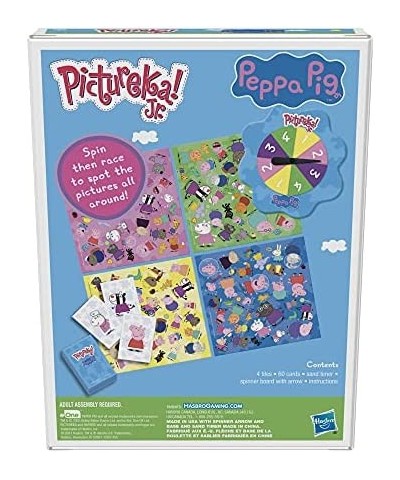 Pictureka! Junior Peppa Pig Picture Game Fun Board Game for Preschoolers for 4 Year Olds and Up No Reading Required $25.66 Bo...