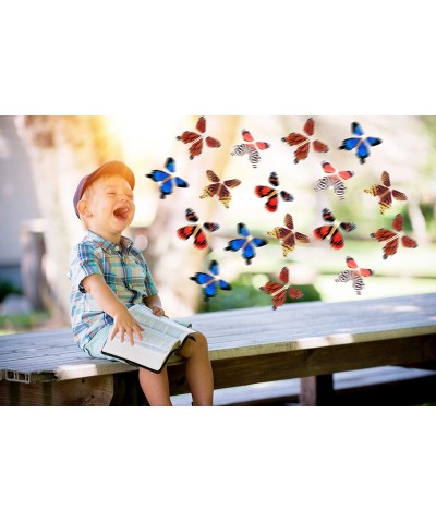 Magic Flying Butterfly Rubber Band Powered Wind up Butterfly Toy in Book or Card for Surprise Gift or Party Playing (9pcs) $2...