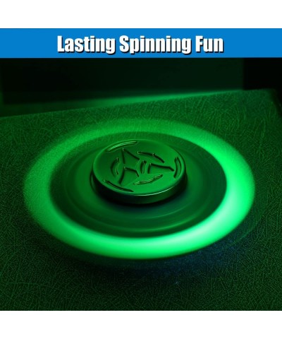 Handheld Desk Fidget Toy Spinners Glow in The Dark Luminous Finger Hand Spinner for Adults Kids Metal Sensory Fidget Pack Toy...