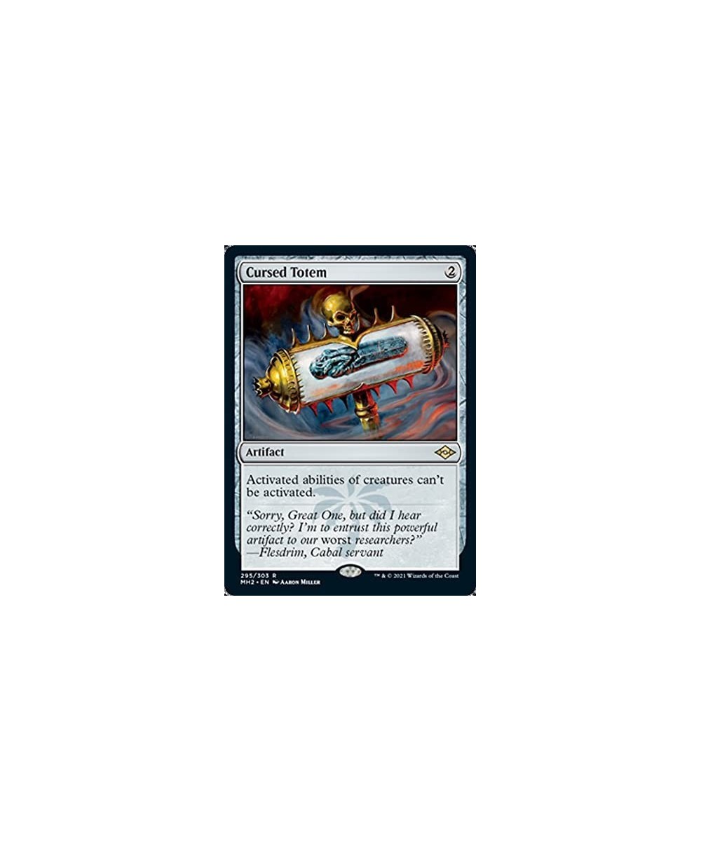 Magic: the Gathering - Cursed Totem (295) - Modern Horizons 2 $11.09 Trading Cards & Accessories