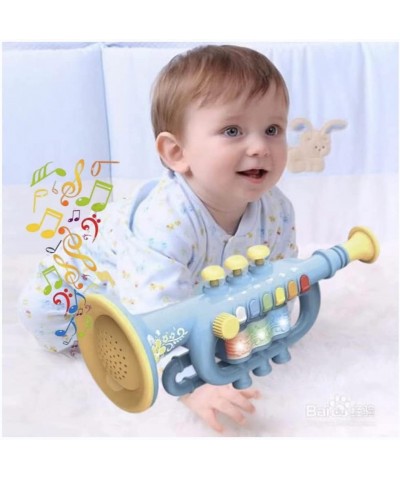 Toy Trumpet Toy Saxophone Clarinet Toy saxaboom Kids Instruments with Light & Music Early Education Toy Musical Toys for 3 4 ...