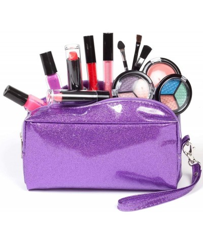 Washable Kids Makeup Set for Girls and Teens with Glitter Cosmetics Bag (Lilac Purple) $48.96 Kids' Dress-Up Accessories