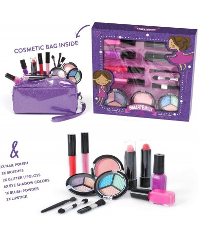 Washable Kids Makeup Set for Girls and Teens with Glitter Cosmetics Bag (Lilac Purple) $48.96 Kids' Dress-Up Accessories