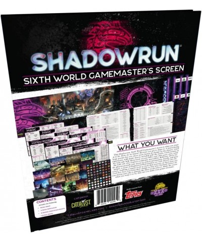 Shadowrun RPG (6th Edition) - Gamemaster Screen $42.76 Game Accessories