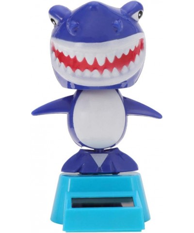 Solar Dancing Toys Shark Bobble Head Toy Animal Dancing Figure Swinging Animated Car Dashboard Toy Ornaments Home Table Cente...