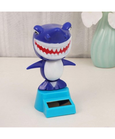 Solar Dancing Toys Shark Bobble Head Toy Animal Dancing Figure Swinging Animated Car Dashboard Toy Ornaments Home Table Cente...