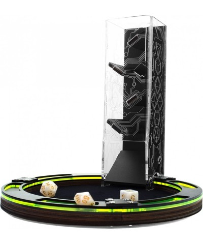 Hi-Tech Laser Etched Dice Tower Techno Gaming $65.46 Game Accessories