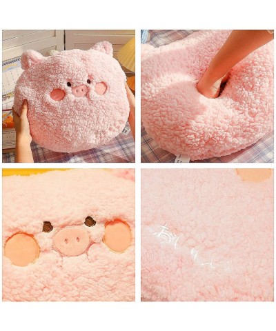 13.7 Inch Pig Plush Pillow Soft Stuffed Animal and Kawaii Pig Keychain Plush Cartoon Doll Hugging Pillow Home Cushion Decorat...