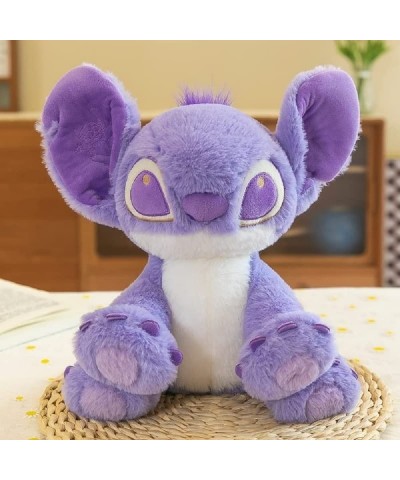 9.8in/25cm Cartoon Stitch Alien Monster Plush Toy Cute Purple Plush Doll Pillow Cartoon Stitch Alien Monster Stuffed Animal S...