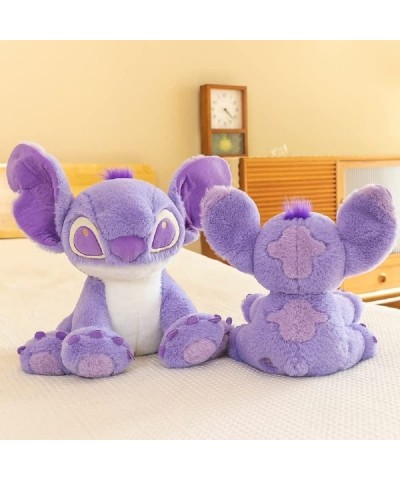 9.8in/25cm Cartoon Stitch Alien Monster Plush Toy Cute Purple Plush Doll Pillow Cartoon Stitch Alien Monster Stuffed Animal S...