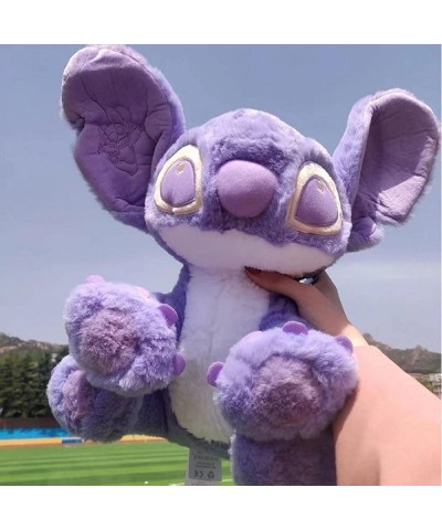 9.8in/25cm Cartoon Stitch Alien Monster Plush Toy Cute Purple Plush Doll Pillow Cartoon Stitch Alien Monster Stuffed Animal S...