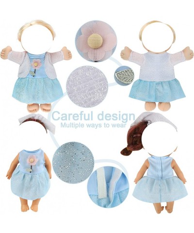 Alive Baby Clothes - 6 Sets 12 Inch Baby Dolls Dress Accessories Include unicorrn Skirt Snow White Dresses Swimsuit Outfits 1...