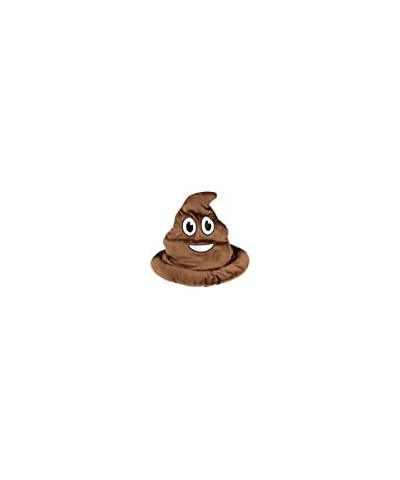 Brown Emoticon Poop Hat 1 Per Order $15.75 Kids' Dress-Up Accessories