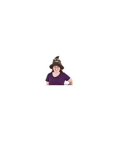 Brown Emoticon Poop Hat 1 Per Order $15.75 Kids' Dress-Up Accessories