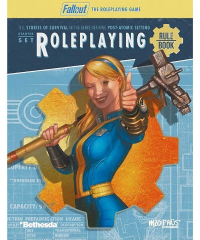 Fallout: The Roleplaying Game Starter Set - Tabletop RPG Game $47.95 Board Games