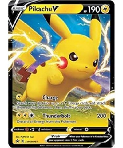 Pokemon Sword & Shield Promo Ultra Rare Pikachu V SWSH061 $12.36 Card Games