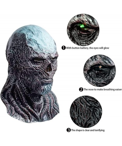 Vecna Mask Eyes Glowing Mask Realistic Full Face Vecna Mask for Men Monster Cosplay Halloween Party Masquerade Props $32.63 K...