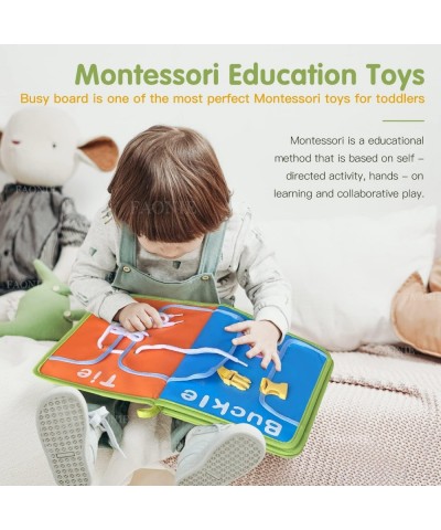 Toddler Early Learning Toys Basic Life Skills Learn to Dress Board Book - Zipper Snap Button Buckle Lace & Tie $39.95 Early D...