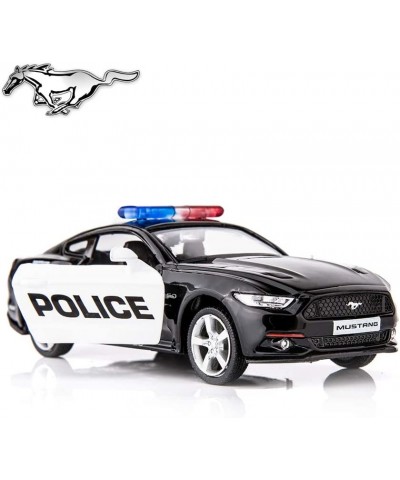 1/36 Scale Ford Mustang GT Police Car Model Zinc Alloy Die-Cast Pull Back Vehicles Kid Toys for Boy Girl Gift (Black) $26.12 ...