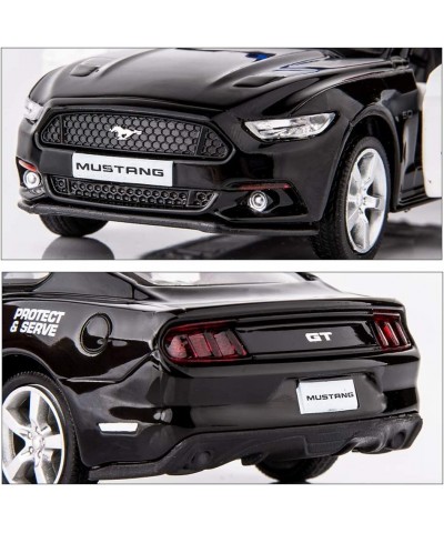 1/36 Scale Ford Mustang GT Police Car Model Zinc Alloy Die-Cast Pull Back Vehicles Kid Toys for Boy Girl Gift (Black) $26.12 ...