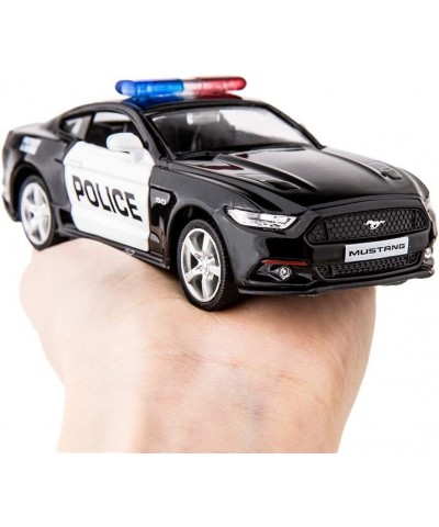 1/36 Scale Ford Mustang GT Police Car Model Zinc Alloy Die-Cast Pull Back Vehicles Kid Toys for Boy Girl Gift (Black) $26.12 ...