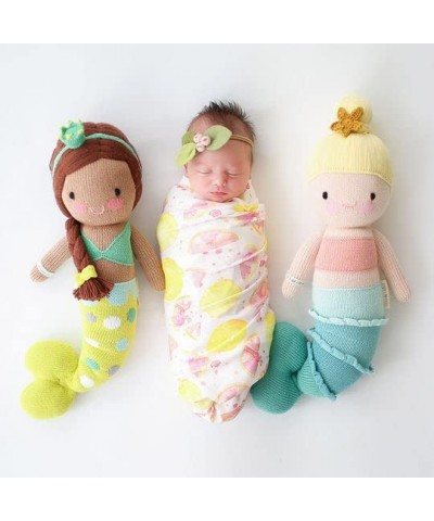 Pearl The Mermaid Little 13" Hand-Knit Doll – 1 Doll - 10 Meals Fair Trade Heirloom Quality Handcrafted in Peru 100% Cotton Y...