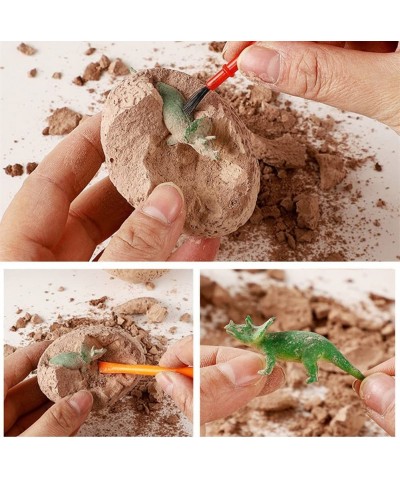 Dino Eggs Dig Kit 12 Pack Dinosaur Eggs Excavation Science Experiments Kits for Kids 4-12 Easter Basket / Stocking Stuffers T...