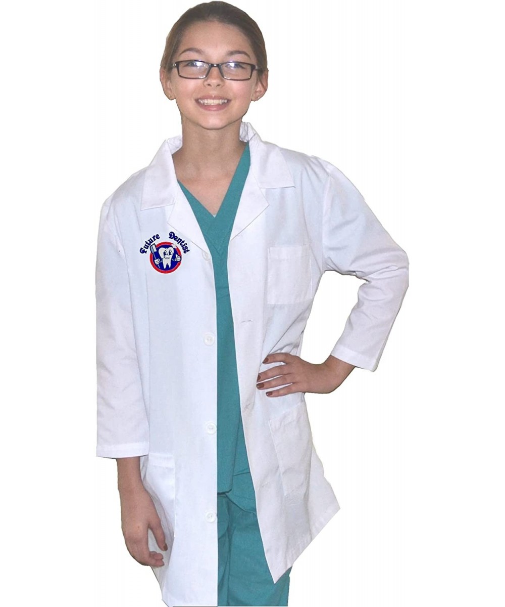 Kids Dentist Lab Coat Size 12/14 White $31.74 Kids' Costumes