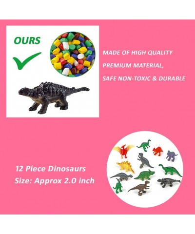 Dino Eggs Dig Kit 12 Pack Dinosaur Eggs Excavation Science Experiments Kits for Kids 4-12 Easter Basket / Stocking Stuffers T...