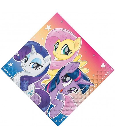 My Little Pony Beverage Napkins 16ct for Birthday - Party Supplies - Licensed Tableware - Licensed Napkins - Birthday - 16 Pi...