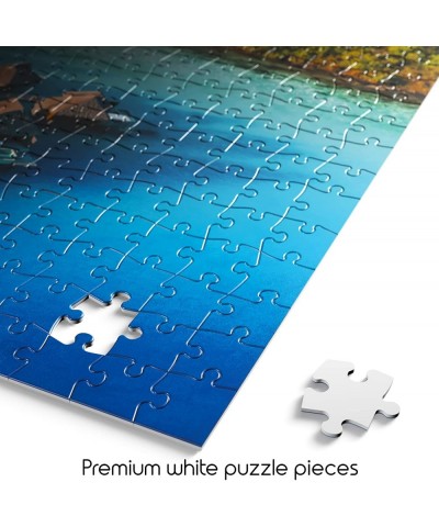 Buffalo Games - - Bora Bora Blue - 500 Piece Jigsaw Puzzle White $23.45 Jigsaw Puzzles