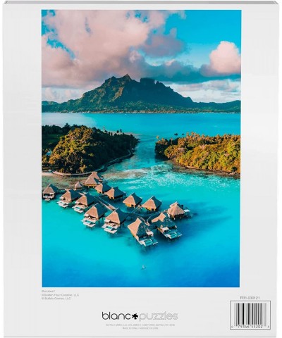 Buffalo Games - - Bora Bora Blue - 500 Piece Jigsaw Puzzle White $23.45 Jigsaw Puzzles