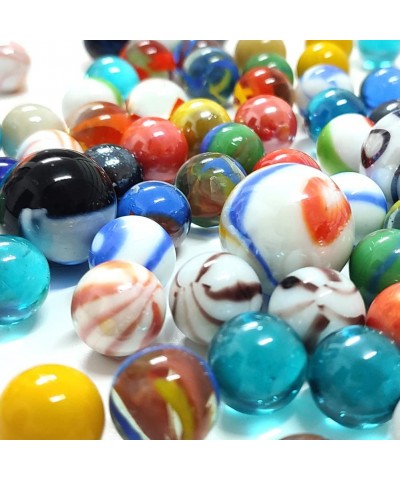 77pcs Assorted Marbles for Kids Enthusiasts Big and Small Glass Marbles Bulk Set for Marble Game Toy Cool Colored Marbles $25...