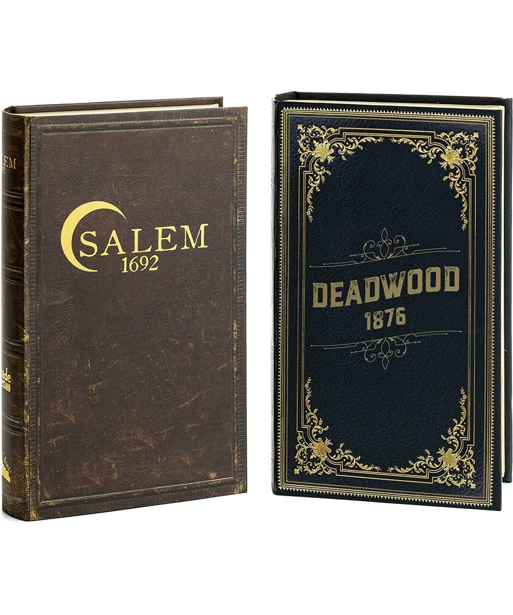 Salem 1692 and Deadwood 1876 Board Game Bundle - Games of Strategy Deceit Cards and Luck $75.25 Card Games