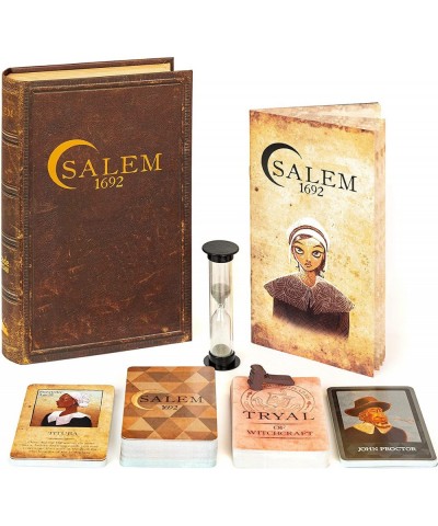 Salem 1692 and Deadwood 1876 Board Game Bundle - Games of Strategy Deceit Cards and Luck $75.25 Card Games