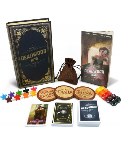 Salem 1692 and Deadwood 1876 Board Game Bundle - Games of Strategy Deceit Cards and Luck $75.25 Card Games