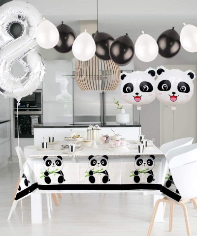 Panda Baby Table Cloth Birthday Decorations - Baby Panda Plastic Tablecloths-70.8 x 42.5 inches Disposable Table Cover - Birt...