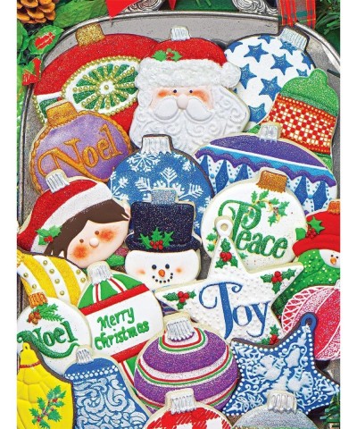 Springbok's 500 Piece Jigsaw Puzzle Christmas Ornament Cookies - Made in USA $30.28 Jigsaw Puzzles