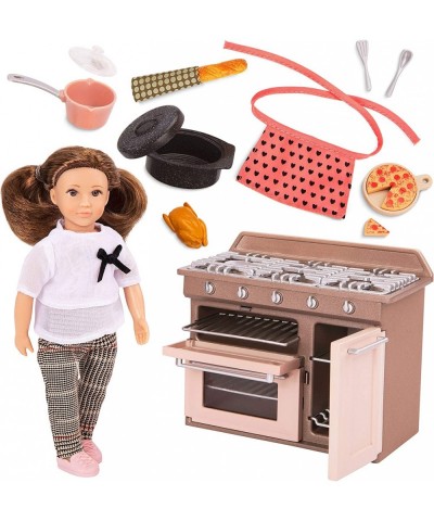 Dolls – Cornelia's Kitchen Set – Mini Doll & Kitchen Play Set – 6-inch Doll & Cooking Accessories – Toy Oven Stove & Play Foo...