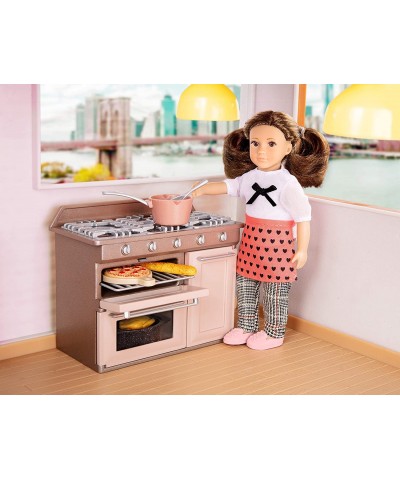 Dolls – Cornelia's Kitchen Set – Mini Doll & Kitchen Play Set – 6-inch Doll & Cooking Accessories – Toy Oven Stove & Play Foo...