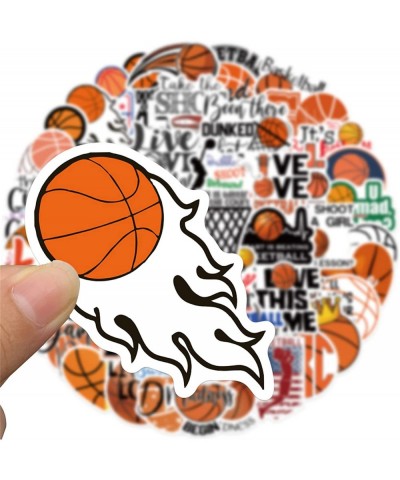 Basketball Sport Stickers Love Basketball Life Stickers 50PCS Laptop Water Bottle Stickers for Kids Teens Adult (Basketball) ...