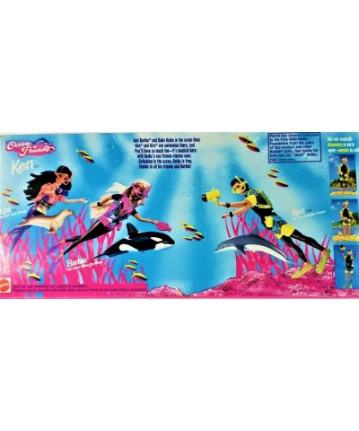 Ocean Friends Ken and His Dolphin Friend Barbie $88.12 Dolls