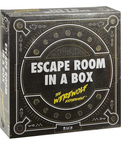 Escape Room In A Box The Werewolf Experiment Room Escape Group Game For Teens And Adults With 19 2D And 3D Puzzles Connects T...